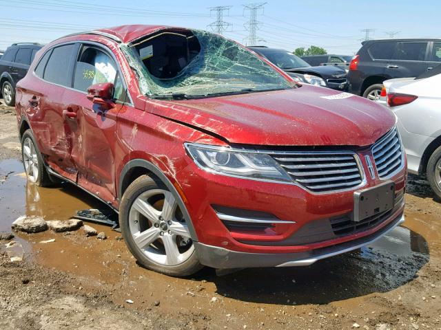 5LMCJ1C91JUL12762 - 2018 LINCOLN MKC PREMIE RED photo 1