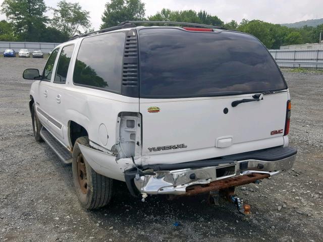 1GKFK16Z24J109998 - 2004 GMC YUKON XL K WHITE photo 3