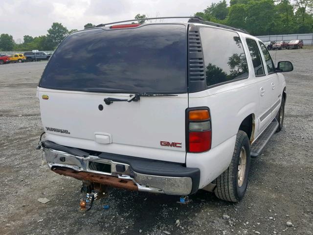 1GKFK16Z24J109998 - 2004 GMC YUKON XL K WHITE photo 4