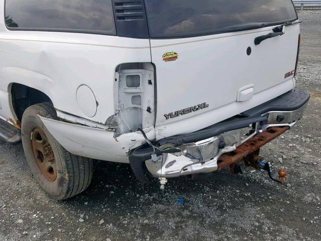 1GKFK16Z24J109998 - 2004 GMC YUKON XL K WHITE photo 9