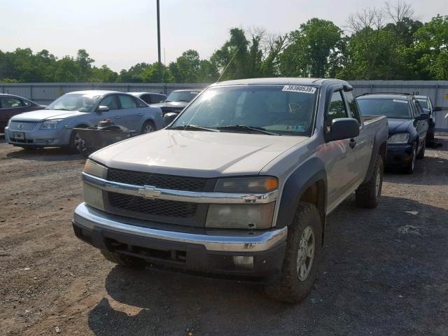 1GCDT196758253413 - 2005 CHEVROLET COLORADO GRAY photo 2