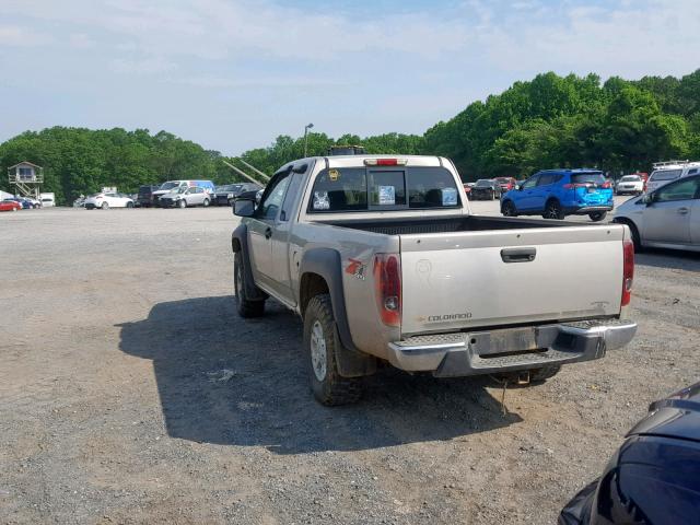 1GCDT196758253413 - 2005 CHEVROLET COLORADO GRAY photo 3