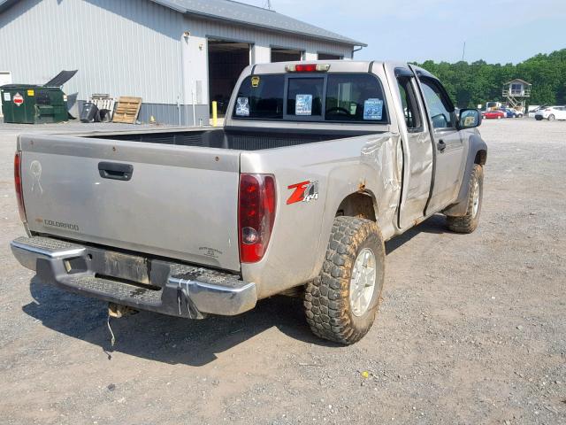 1GCDT196758253413 - 2005 CHEVROLET COLORADO GRAY photo 4