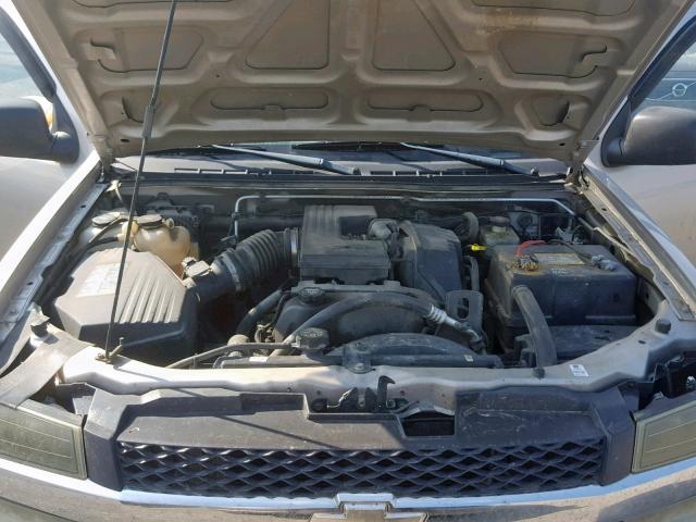 1GCDT196758253413 - 2005 CHEVROLET COLORADO GRAY photo 7