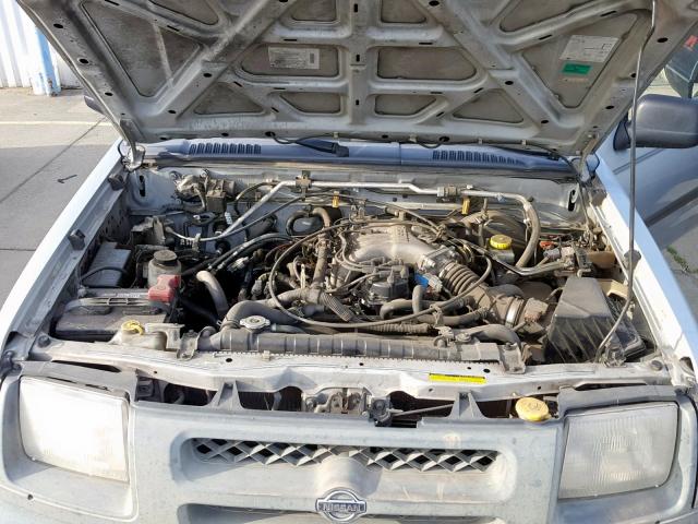 5N1ED28T51C511090 - 2001 NISSAN XTERRA XE SILVER photo 7