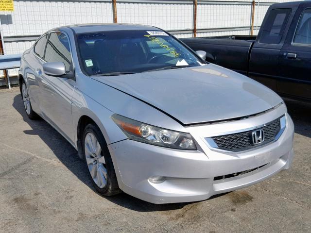 1HGCS22829A005733 - 2009 HONDA ACCORD EXL SILVER photo 1