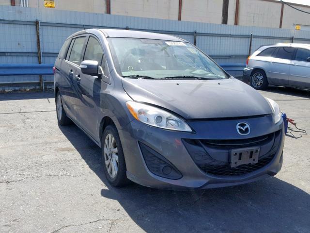 JM1CW2BL5F0189994 - 2015 MAZDA 5 SPORT GRAY photo 1