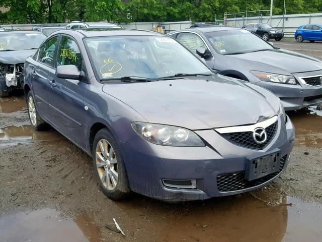 JM1BK32F071706962 - 2007 MAZDA 3 I GRAY photo 1