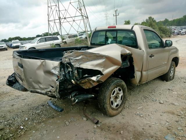 5TENX22N57Z376550 - 2007 TOYOTA TACOMA GOLD photo 4