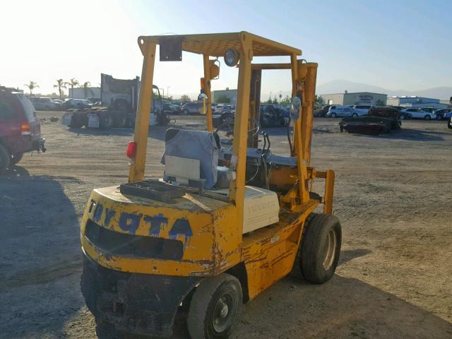 3FG2512697 - 1997 TOYOTA FORKLIFT YELLOW photo 4