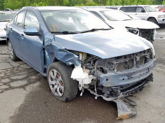 JM1BL1UG9B1495986 - 2011 MAZDA 3 I BLUE photo 1