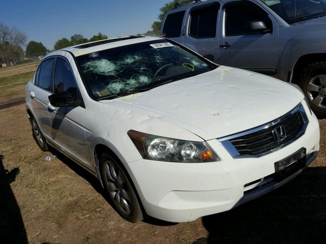 1HGCP26828A074318 - 2008 HONDA ACCORD EXL WHITE photo 1