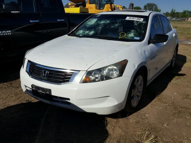 1HGCP26828A074318 - 2008 HONDA ACCORD EXL WHITE photo 2