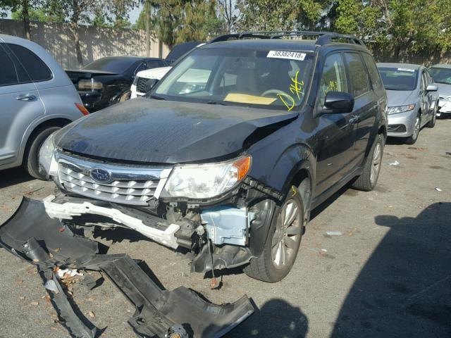 JF2SHAEC6DH433826 - 2013 SUBARU FORESTER L GRAY photo 2