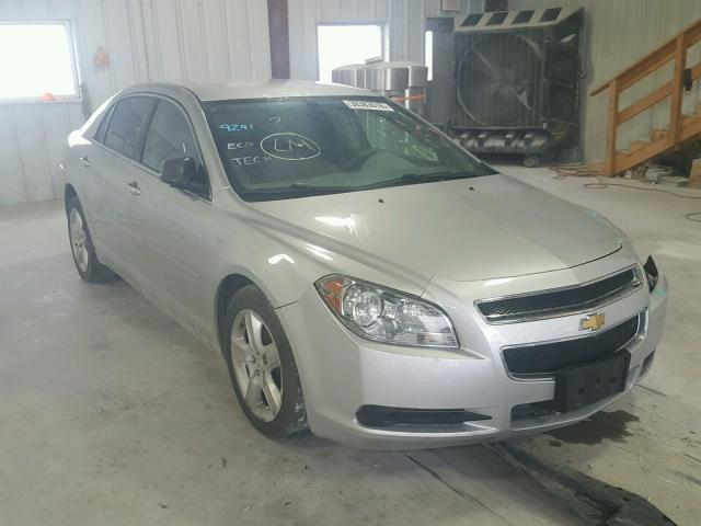1G1ZA5EUXCF393478 - 2012 CHEVROLET MALIBU LS ნაცრისფერი ფოტო 1