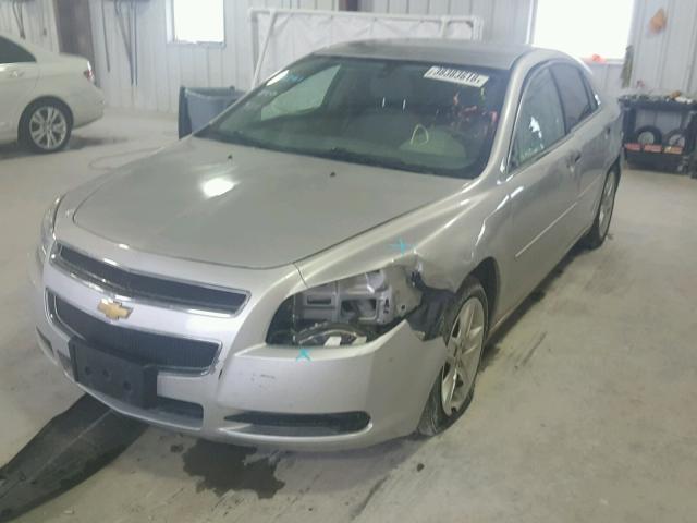 1G1ZA5EUXCF393478 - 2012 CHEVROLET MALIBU LS ნაცრისფერი ფოტო 2
