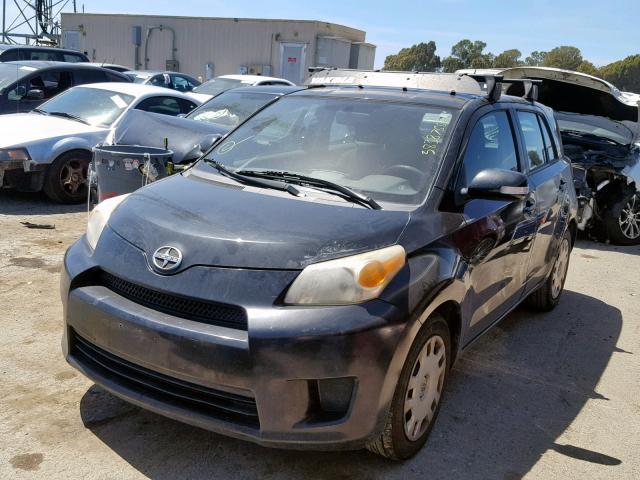 JTKKU10408J006708 - 2008 SCION XD BLACK photo 2