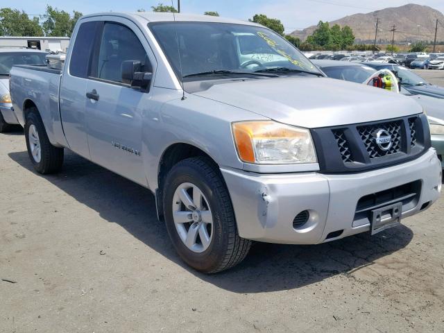 1N6AA0CH9BN322657 - 2011 NISSAN TITAN S SILVER photo 1