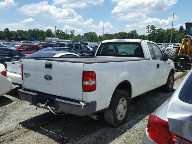 1FTRF12W86NB04776 - 2006 FORD F150 WHITE photo 4