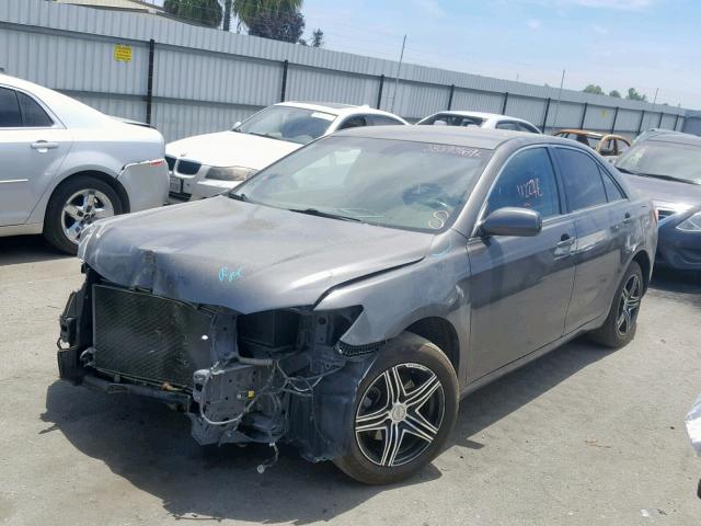 4T1BE46K07U589740 - 2007 TOYOTA CAMRY NEW GRAY photo 2