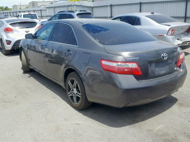 4T1BE46K07U589740 - 2007 TOYOTA CAMRY NEW GRAY photo 3