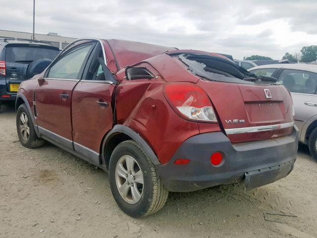 3GSCL33P09S543793 - 2009 SATURN VUE XE RED photo 3