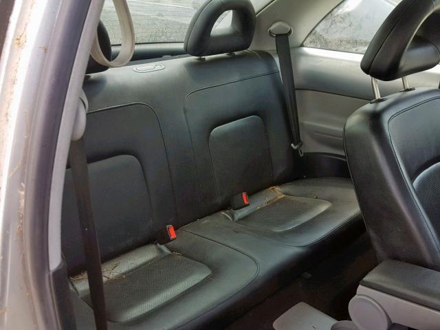 3VWCC21C9YM465942 - 2000 VOLKSWAGEN NEW BEETLE ვერცხლისფერი ფოტო 6