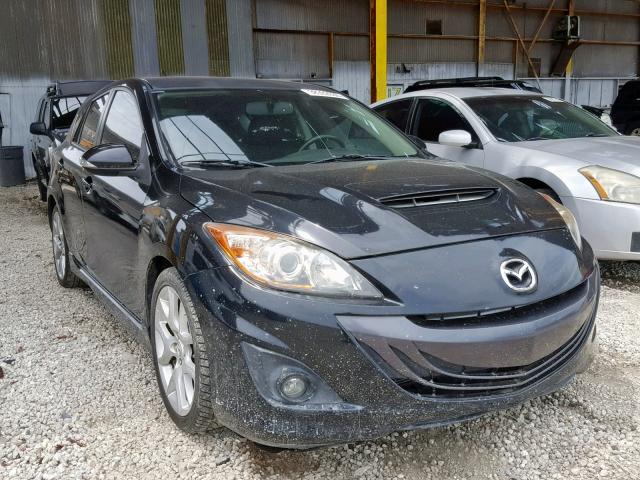 JM1BL1K31B1355172 - 2011 MAZDA SPEED 3 BLACK photo 1