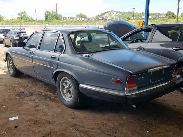 SAJAV1345GC459948 - 1986 JAGUAR XJ6 BLUE photo 3