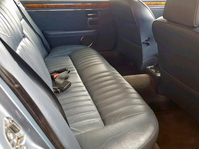 SAJAV1345GC459948 - 1986 JAGUAR XJ6 BLUE photo 6