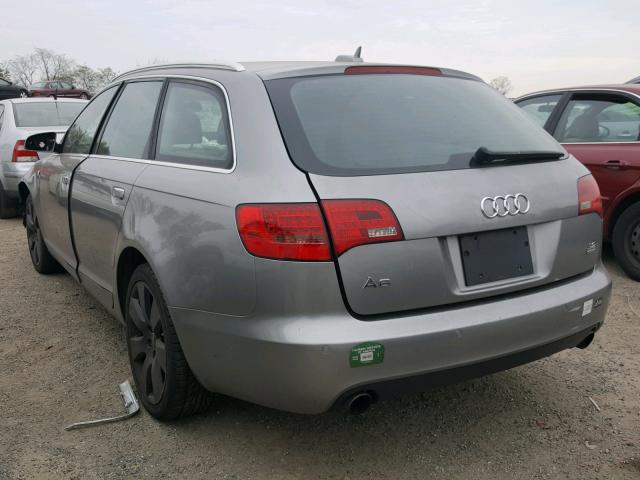 WAUKG74FX6N045404 - 2006 AUDI A6 AVANT Q GRAY photo 3