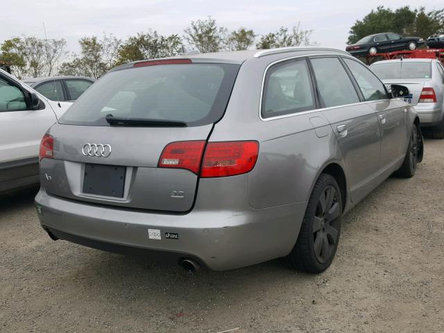 WAUKG74FX6N045404 - 2006 AUDI A6 AVANT Q GRAY photo 4