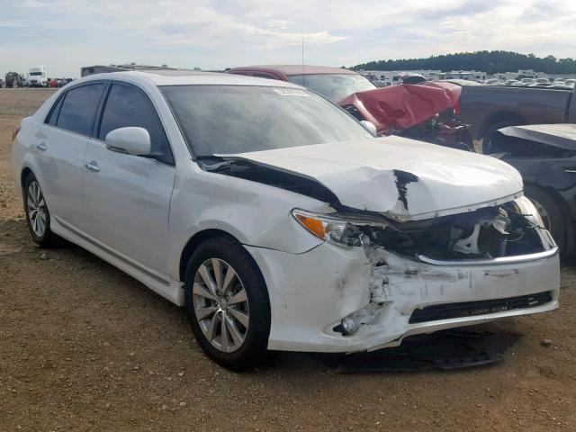 4T1BK3DB3BU380877 - 2011 TOYOTA AVALON BAS WHITE photo 1