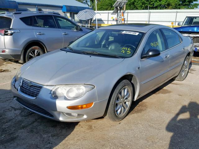 2C3HE66G63H535480 - 2003 CHRYSLER 300M SILVER photo 2