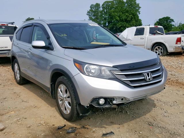 2HKRM3H73EH547482 - 2014 HONDA CR-V EXL BLUE photo 1