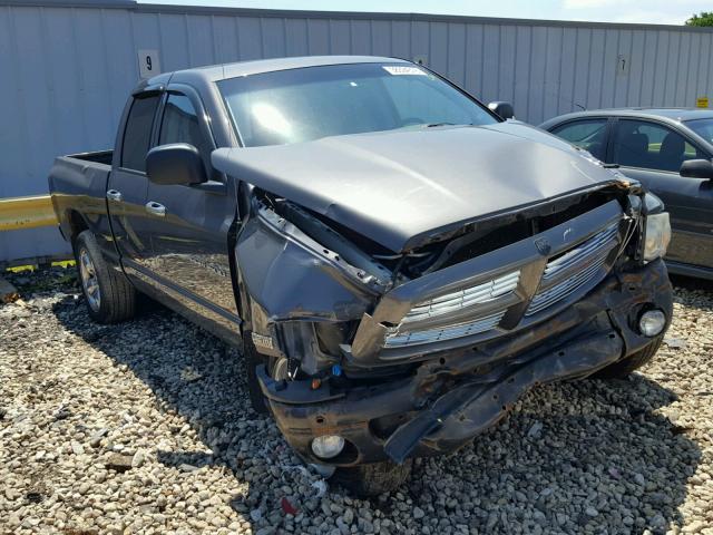 1D7HU18D33S297543 - 2003 DODGE RAM 1500 S GRAY photo 1