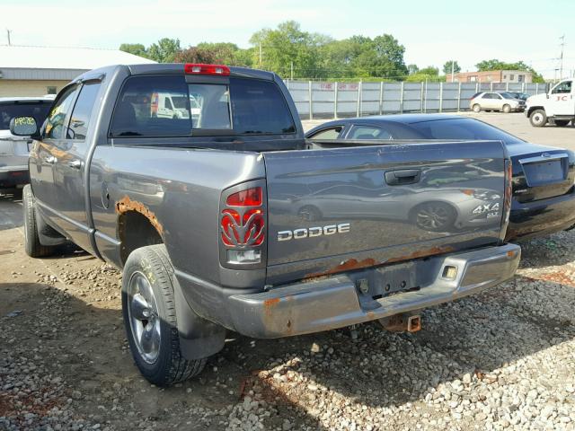 1D7HU18D33S297543 - 2003 DODGE RAM 1500 S GRAY photo 3