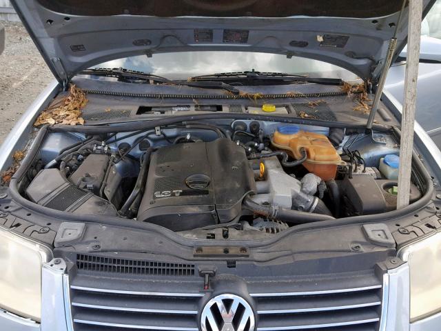 WVWVD63B42E383179 - 2002 VOLKSWAGEN PASSAT GLS BLUE photo 7