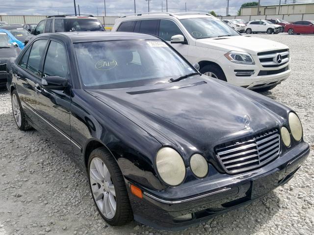 WDBJF65J5YB047630 - 2000 MERCEDES-BENZ E 320 BLACK photo 1