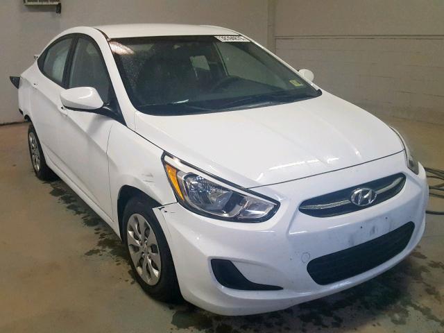 KMHCT4AE4GU979039 - 2016 HYUNDAI ACCENT SE WHITE photo 1