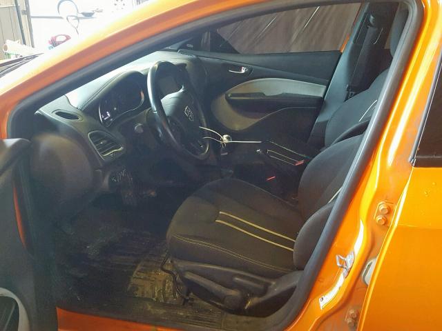 1C3CDFBB3ED854584 - 2014 DODGE DART SXT ORANGE photo 5