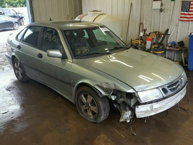 YS3DF58K922016040 - 2002 SAAB 9-3 SE GREEN photo 1