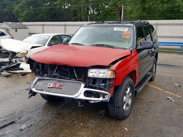 1GKEK63U04J327455 - 2004 GMC YUKON DENA BLACK photo 2