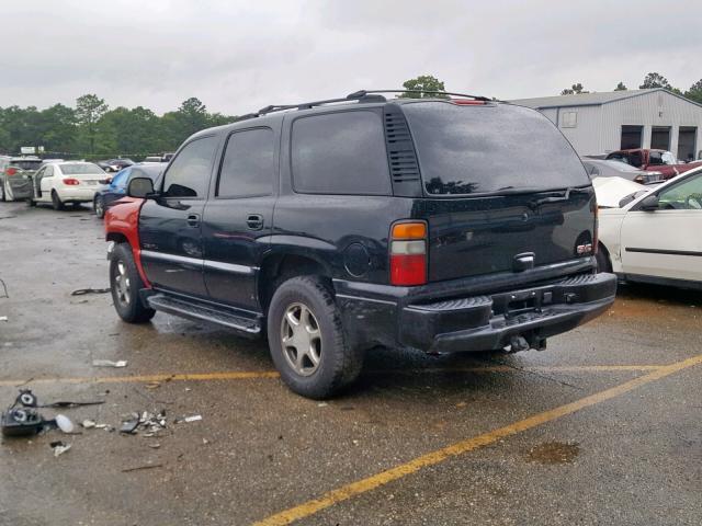 1GKEK63U04J327455 - 2004 GMC YUKON DENA BLACK photo 3