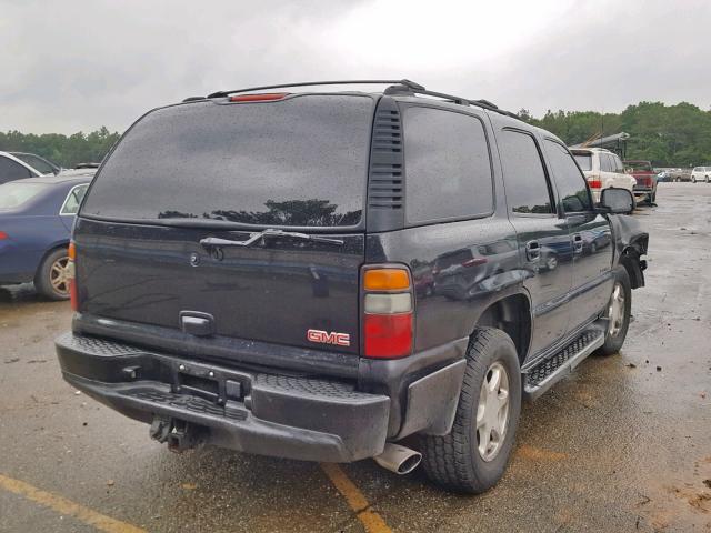 1GKEK63U04J327455 - 2004 GMC YUKON DENA BLACK photo 4