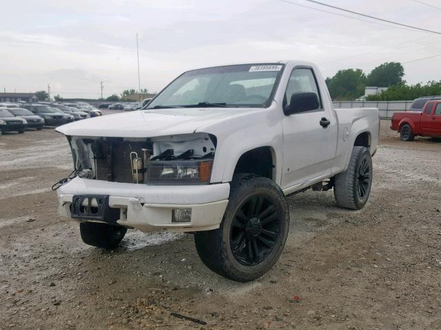 1GCDT24E288201759 - 2008 CHEVROLET COLORADO L WHITE photo 2
