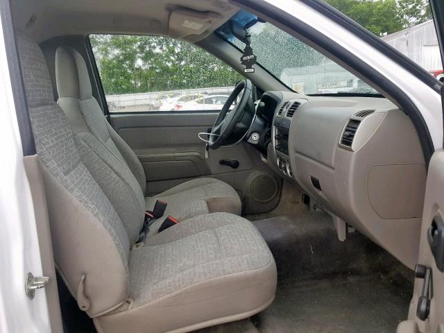 1GCDT24E288201759 - 2008 CHEVROLET COLORADO L WHITE photo 5