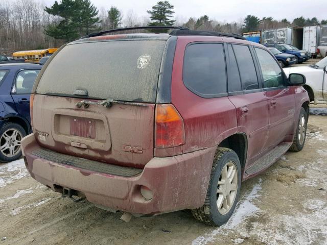 1GKET63M762186667 - 2006 GMC ENVOY DENA MAROON photo 4