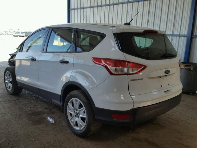 1FMCU0F76FUB20596 - 2015 FORD ESCAPE S WHITE photo 3