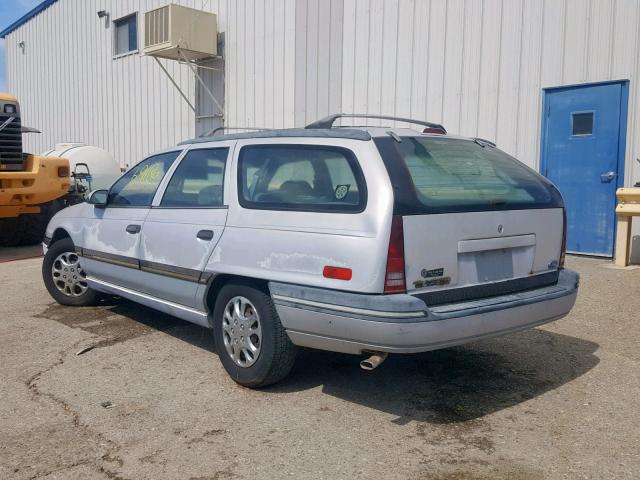 1FACP57U1LG230369 - 1990 FORD TAURUS GL SILVER photo 3